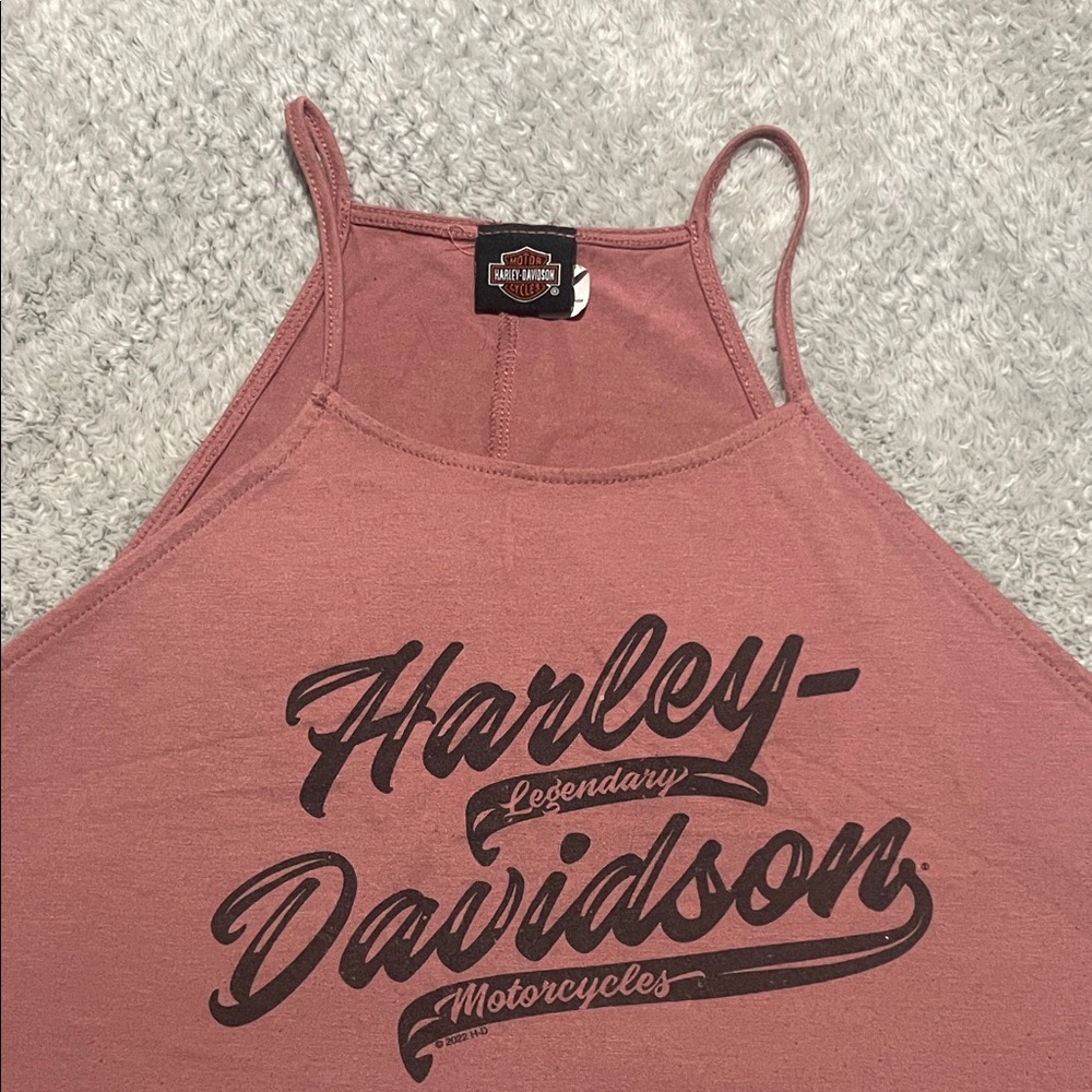 Harley-Davidson Women's Dusty Pink Tank Top